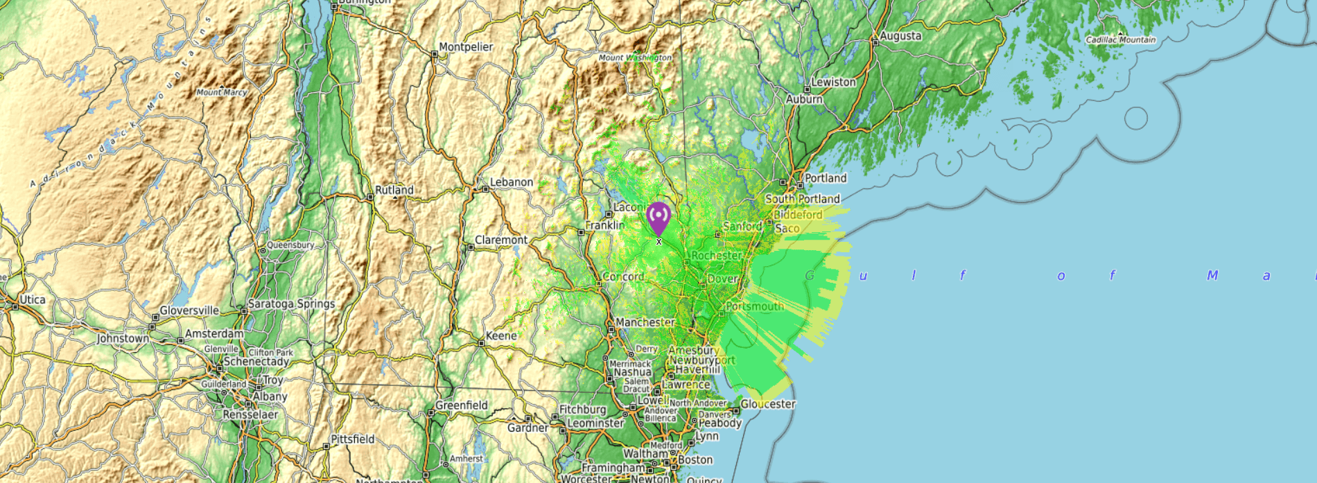 224.0200 range coverage map