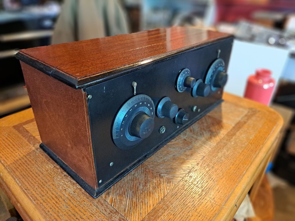 pre ww1 3 tube TRF receiver