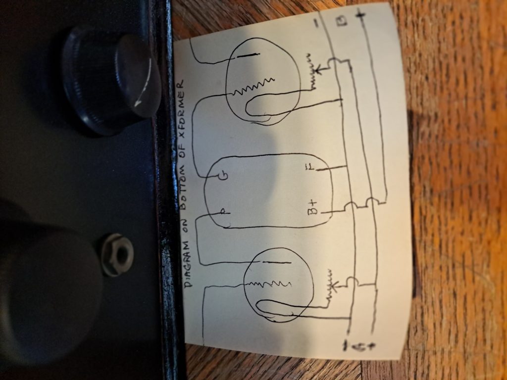 diagram on bottom of XFDRMER