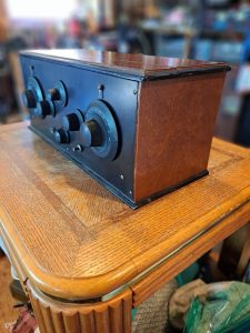 pre WW1 3 tube TRF receiver